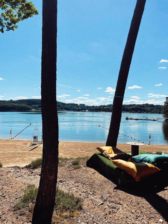 Lodge Avec Spa Privatif - Foret Et Lac Liginiac Ngoại thất bức ảnh